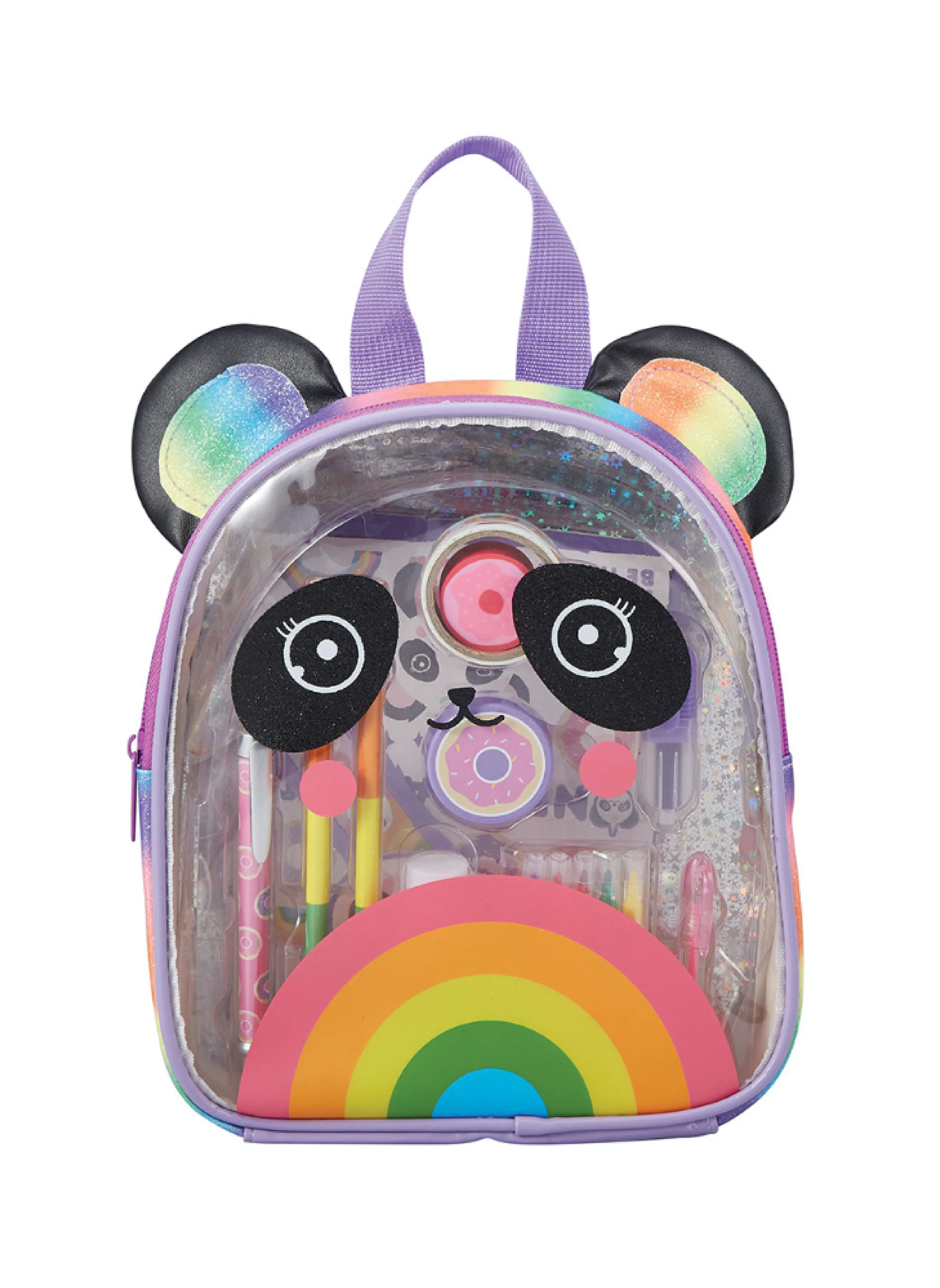 PANDA RAINBOW SCHOOL BAG