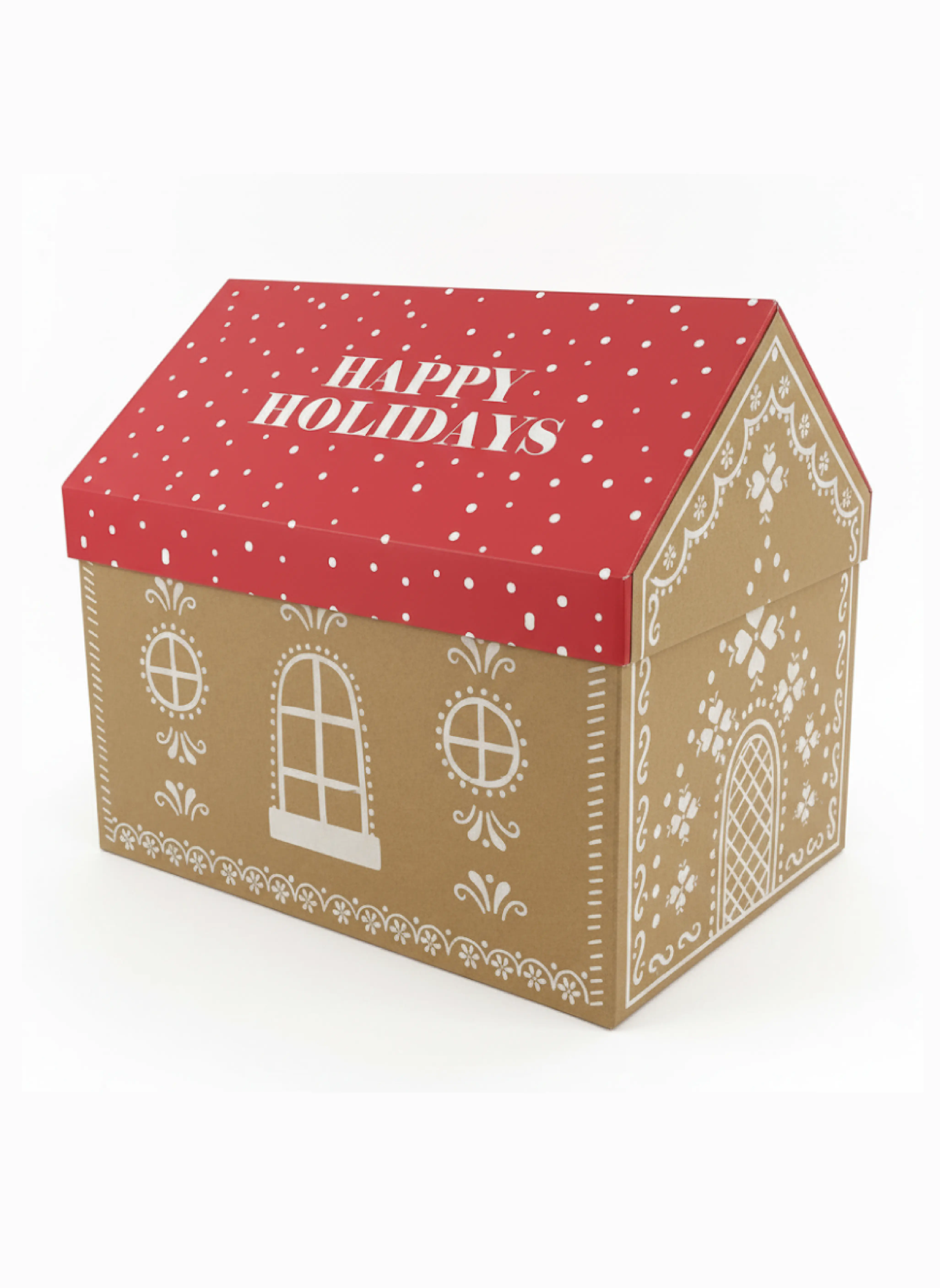 Christmas house gift box