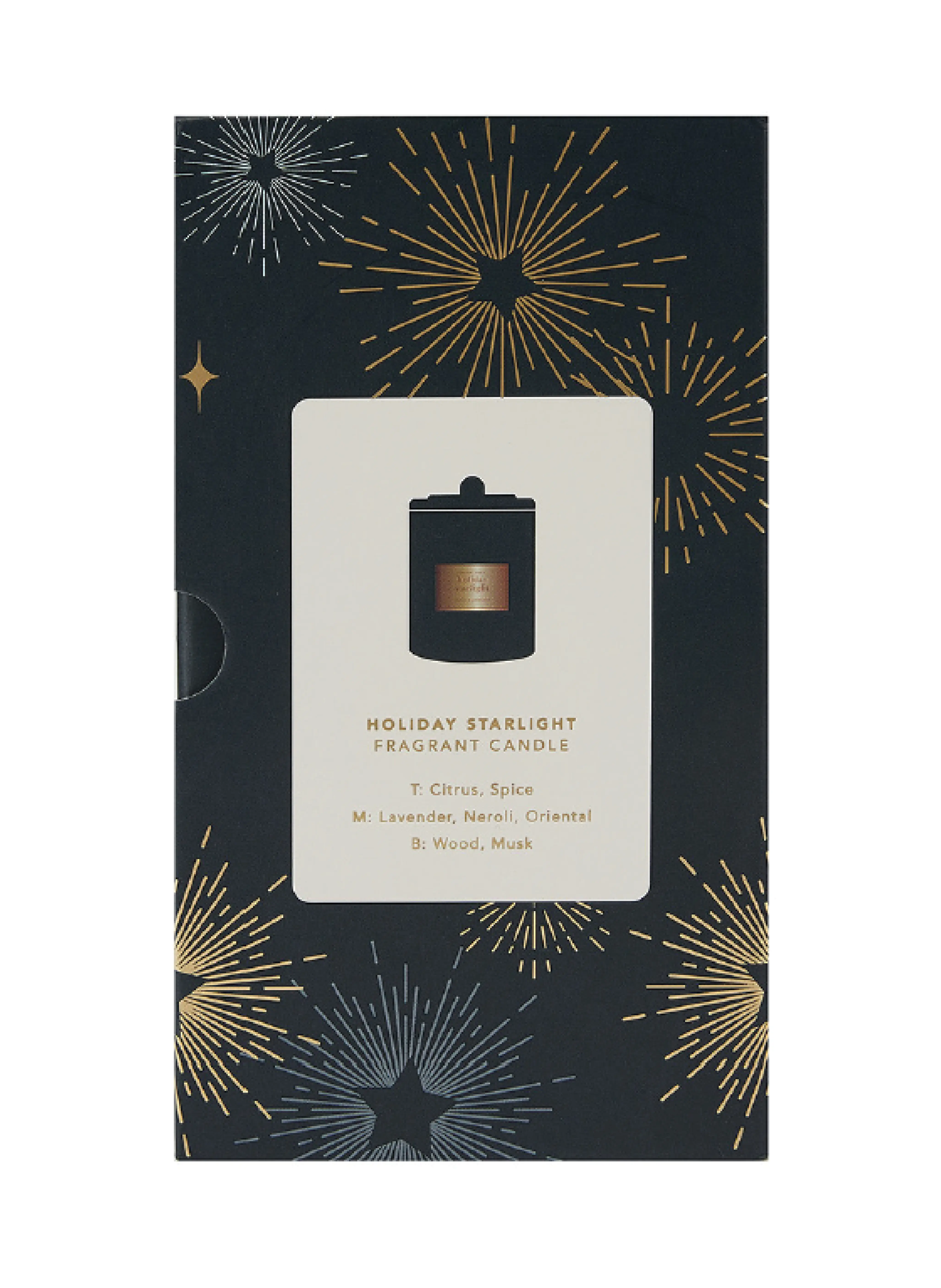 Candle box packaging