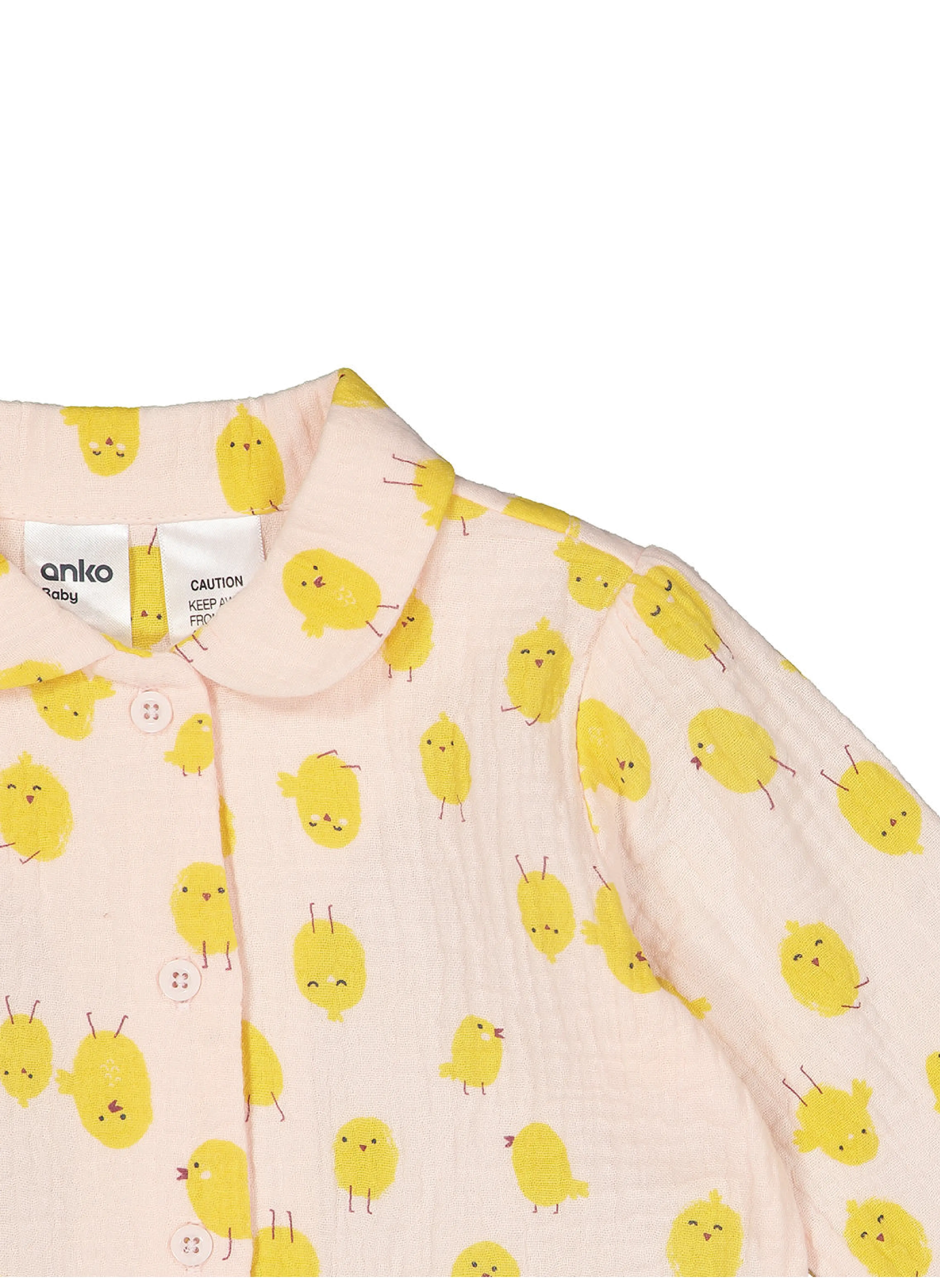 COTTON NIGHTSUIT CHICK PRINT