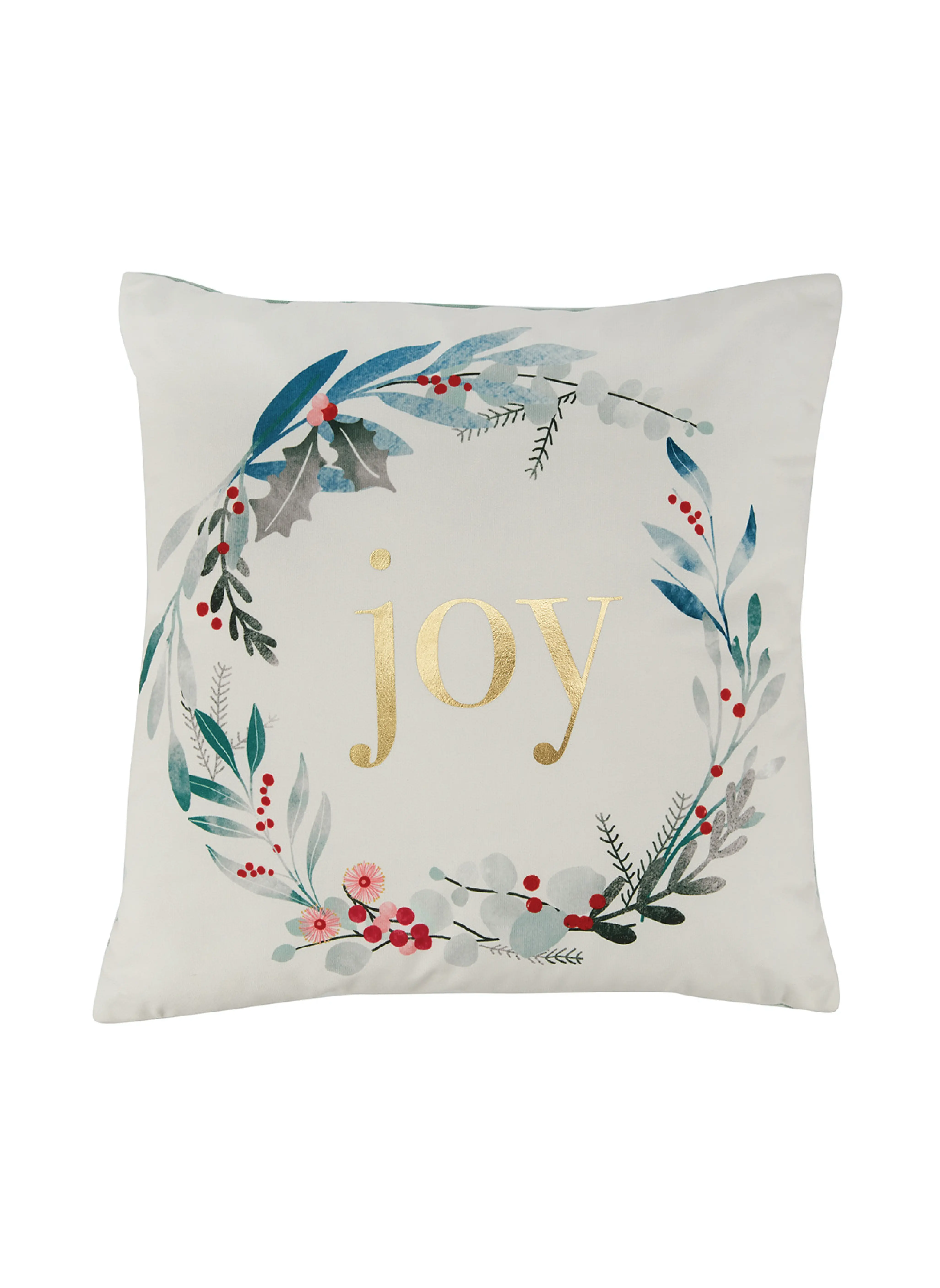 CHRISTMAS WREATH CUSHION
