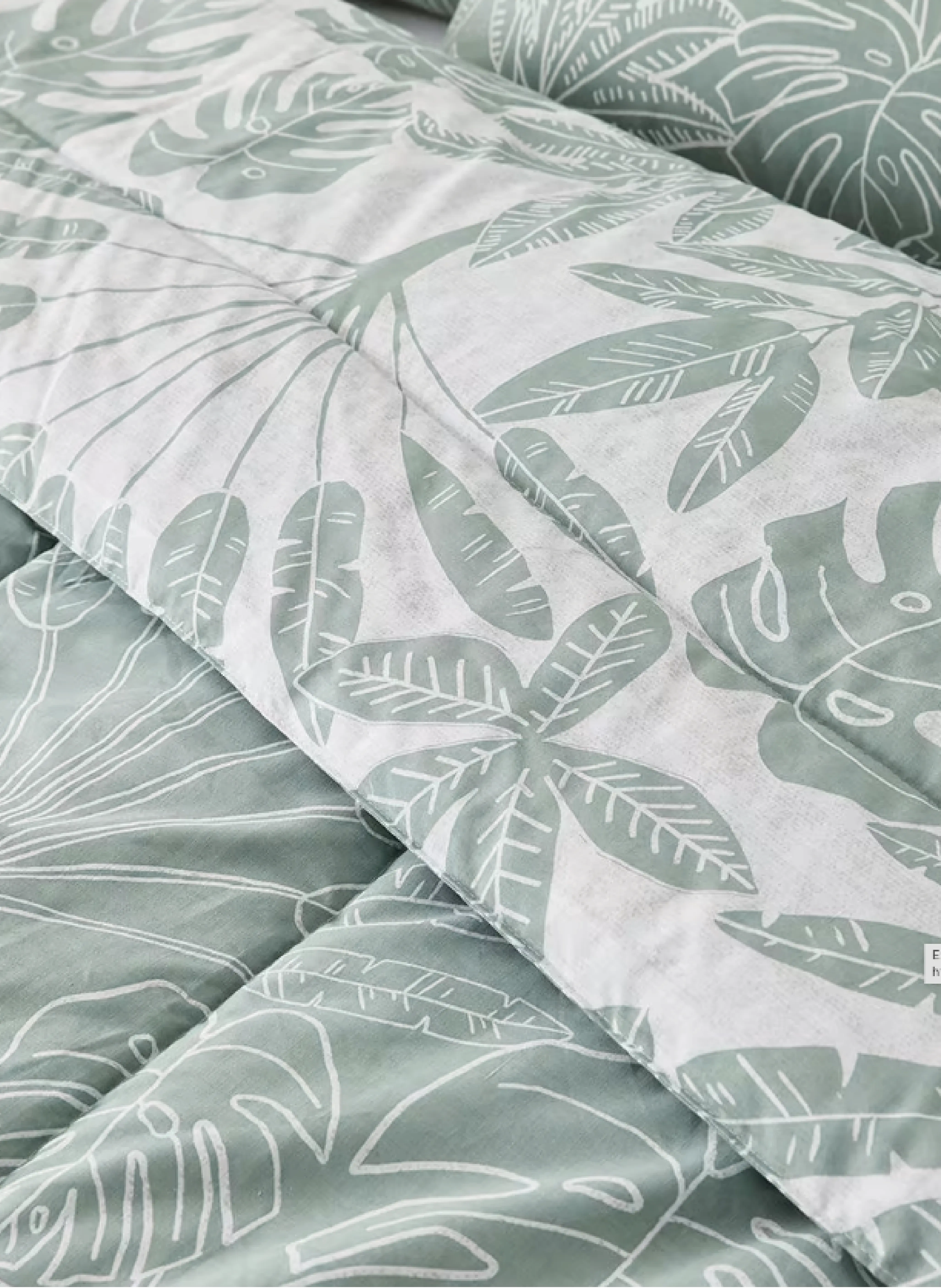 TROPICAL PRINT DUVET