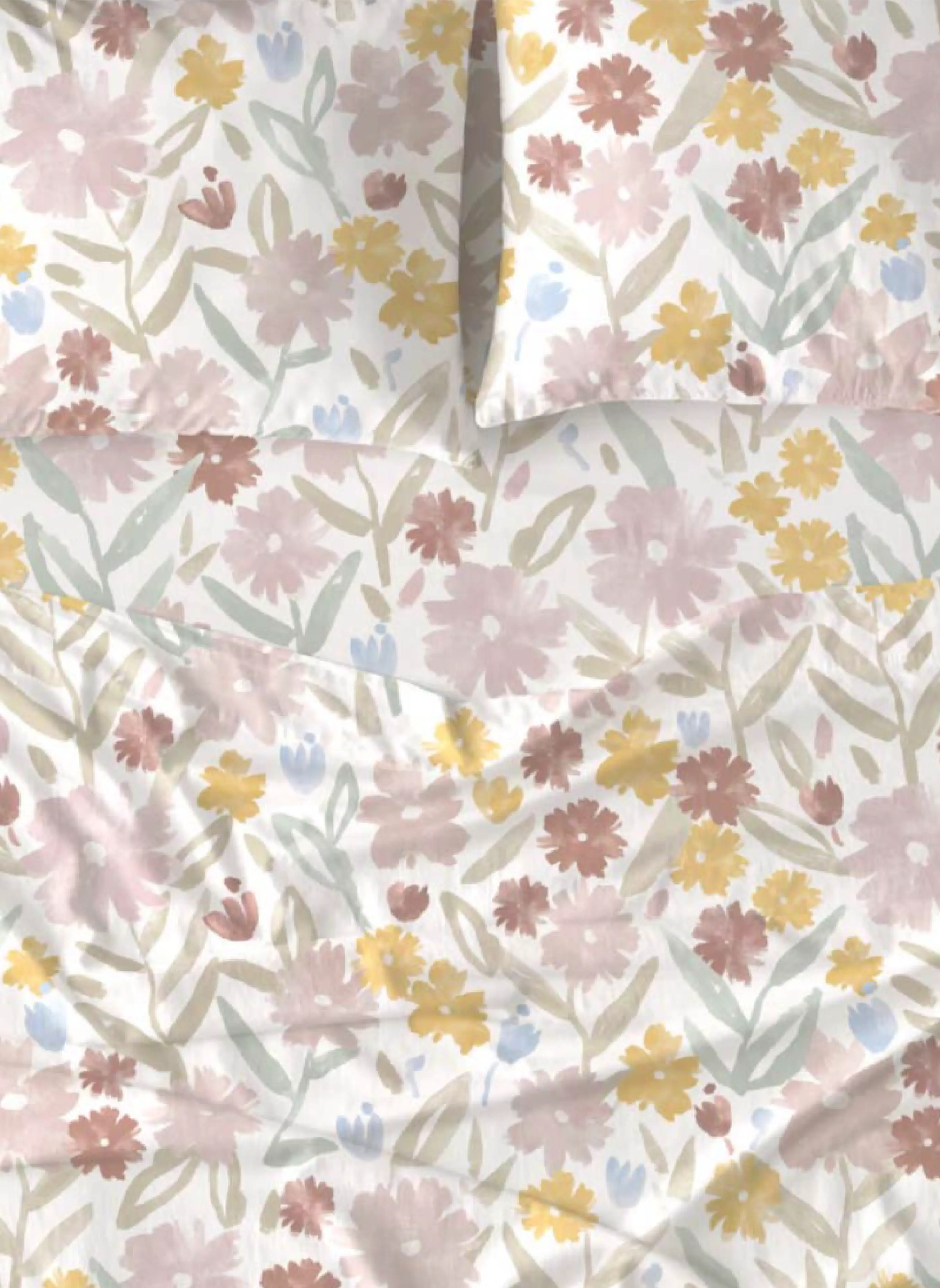 WATERCOLOUR PRINTED BEDDING